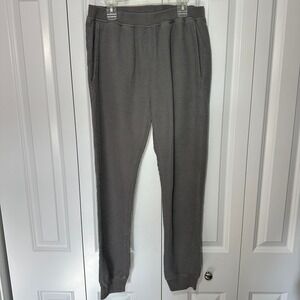 Parachute Home Waffle Joggers Mens Small Grey 100% Cotton Thermal Lounge Pants